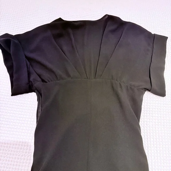 IRO PARIS “Gastona” Black Low-Cut Mini Dress Size 34 XS 0 2 - Picture 12 of 12